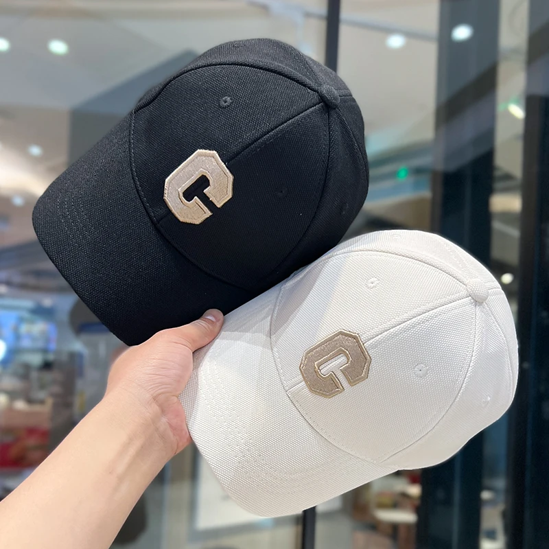 Baseball Cap Men and Women Hard Top Deep Top Ins Tide Brand Letter C Cap Four Seasons Can Wear All Matching Face Small Shade Hat