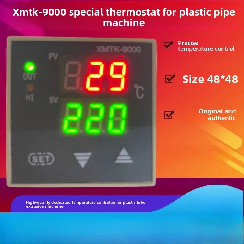 

XMTK-9000 9702 PID Digital Temperature Controller – 0-400℃ / 0.1 Accuracy for Plastic Pipe Welding & Hot Melt Machine