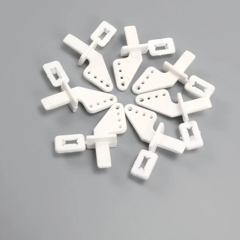 20/40Pcs Nylon Pin Hörner 4 Loch Für Rc Flugzeug Teile Fernbedienung Für Modell Schaum Elektrische Rc flugzeug L Teile Spielzeug Accs – Detail 2