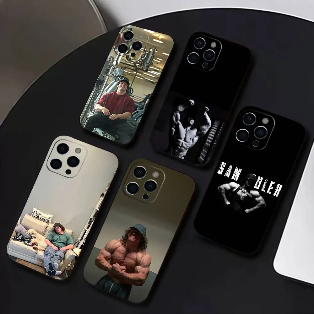 

S-Sam S-Sulek F-Fauvism Fitness Phone Case For IPhone 17,16,15,14,13,12,11,Plus,Pro,Max,Plus,XS,soft case Black silicone