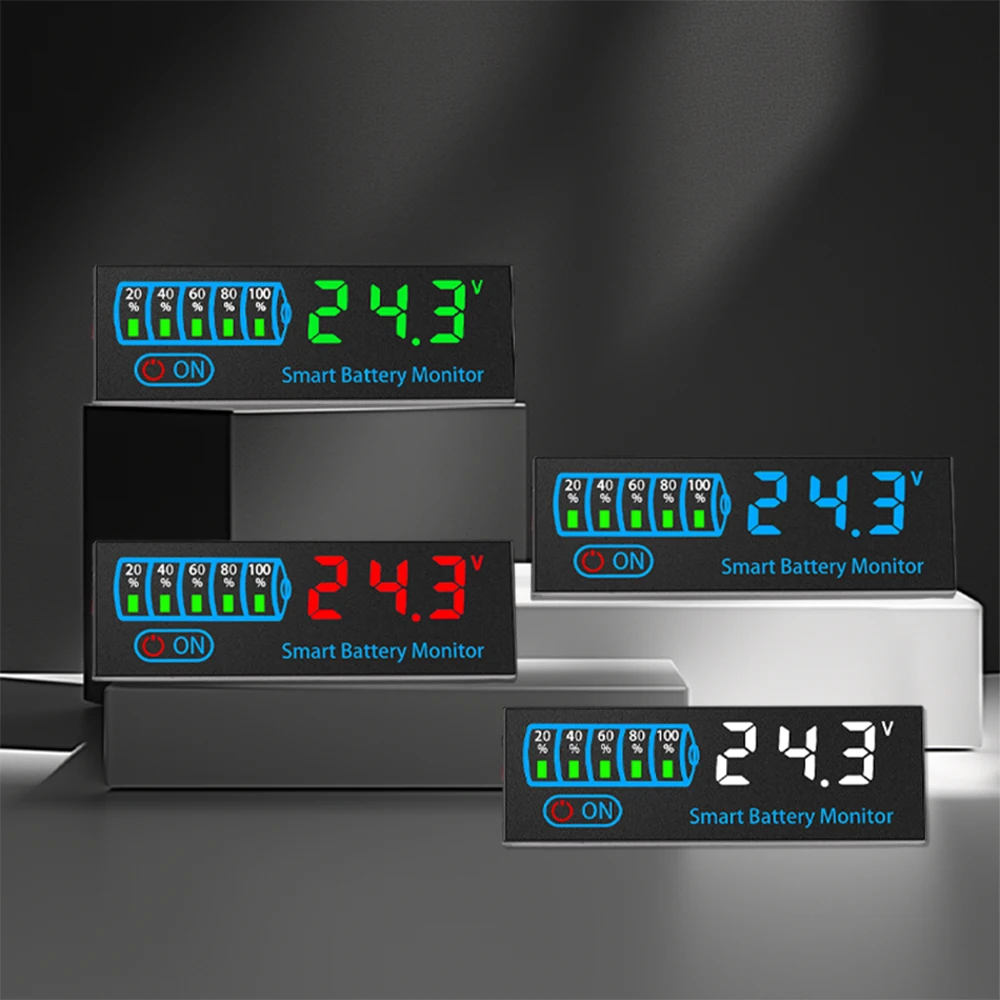 3S~12S 4615N LED Battery Indicator Voltage Power Charge Indicator Acid/Lithium Battery Charge Indicator Board 12/24/36/48V image 5