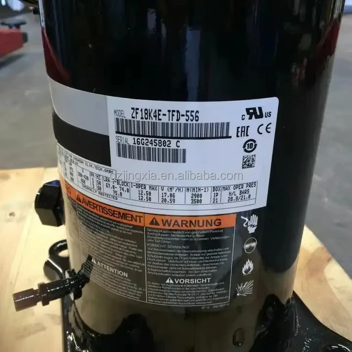 

New 18200BTU/hr ZF18K4E-TFD-556 ZF18K4E-TFD-551 ZF18K4E-TF7-551 ZF18K4E-TF5-251 Sc Compressor roll for Low Temp Refrigeration