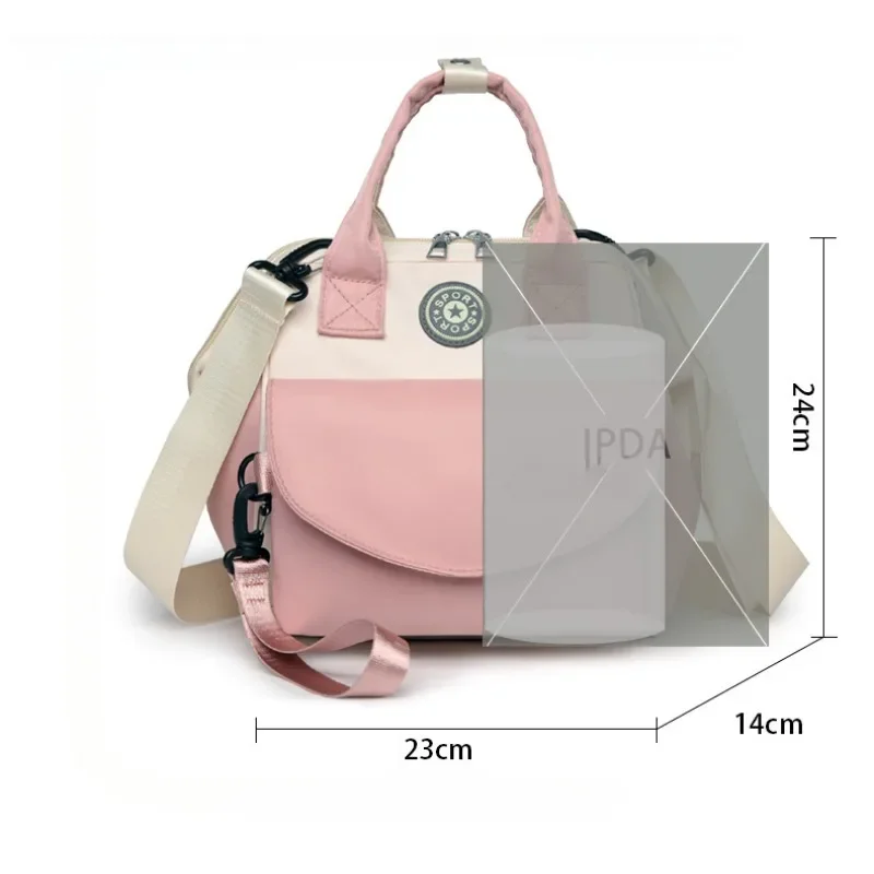 Fashion Baby Diaper Bag Large Capacity Mommy Maternity Bag Portable Multifunctional Nappy Waterproof Bag for Baby Care