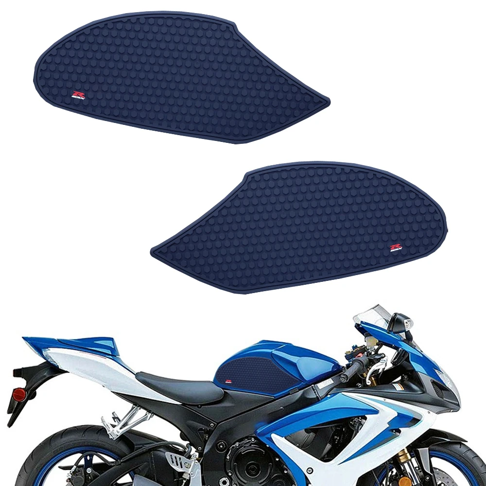 Motorcycle Side Tank Pad Protector for GSXR600 GSXR750 GSX-R 600 750 2006-2007