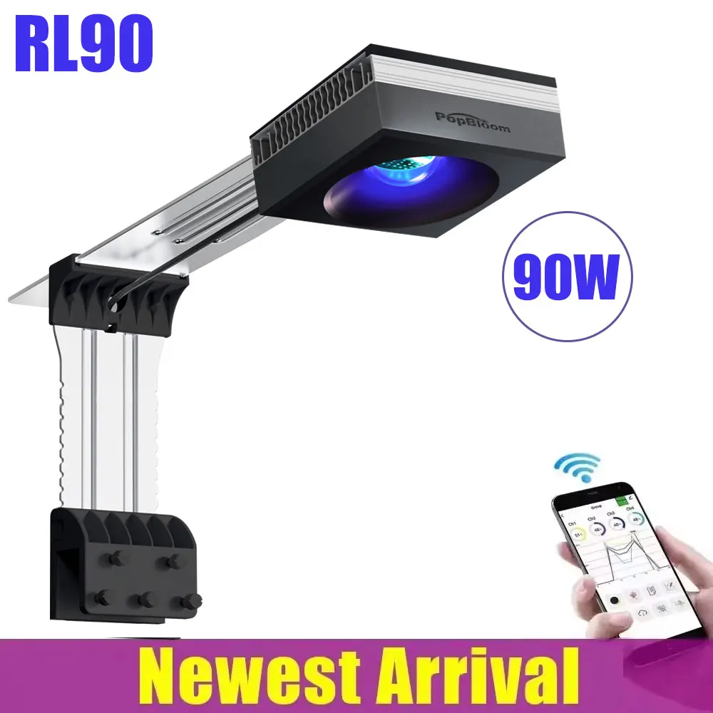PopBloom WiFi Aquarium LED Light RL60/RL90/RL115, Professional