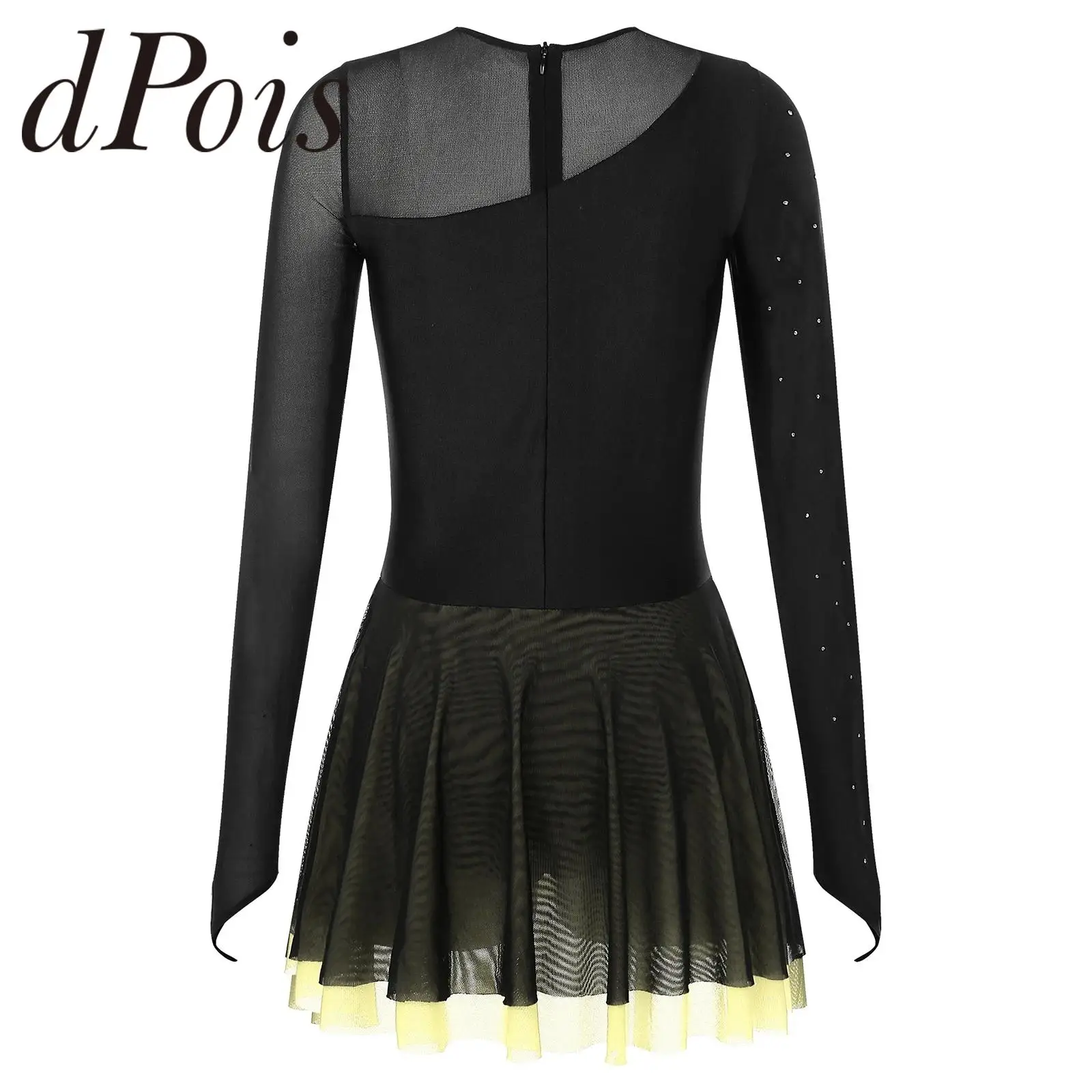 

Женский костюм чирлидерши, униформа для чирлидинга, школьный танцевальный наряд для девочек, блестящая униформа чирлидерши с стразами