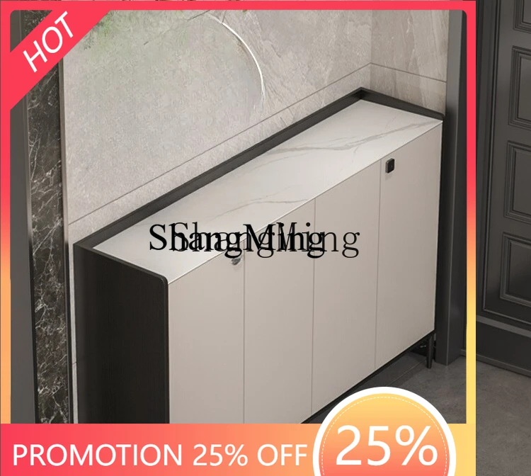 

FG good-lookingentrance shoe cabinet with lock door outside home entry fingerprint lock aisle elevator corridor seat integrated