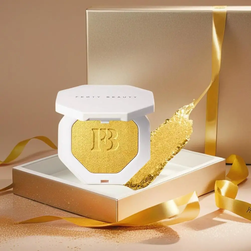 FB Polvere lucida Gloss Glitter Evidenzia tavolozza di contorni Gloss naturale Contorno Correttore Polvere per viso perlescente opaca
