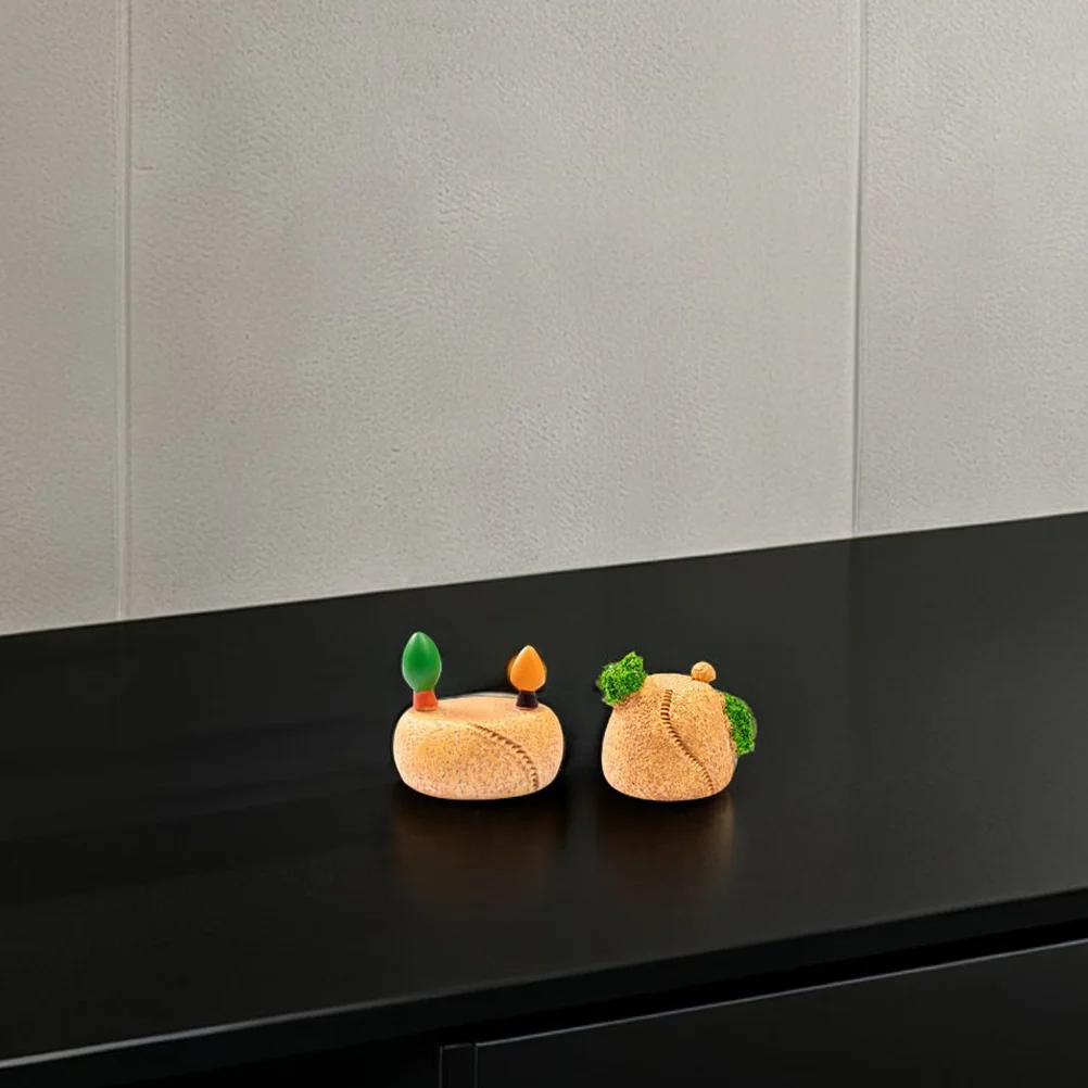 

1Set Micro Landscape Resin House Creative Miniature Tiny Scene Decorative Resin Garden Accessories for DIY