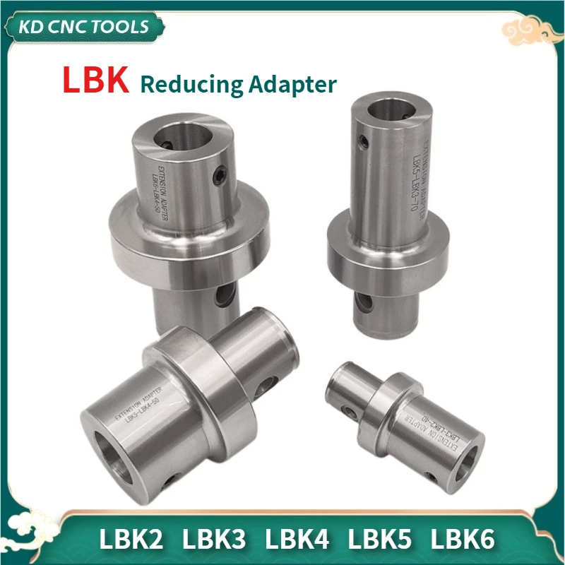 

KD CNC LBK Reducing Adapter (Big to Small) LBK1/2/3/4/5/6 Reducing Extension Rod For LBK Tool Holder
