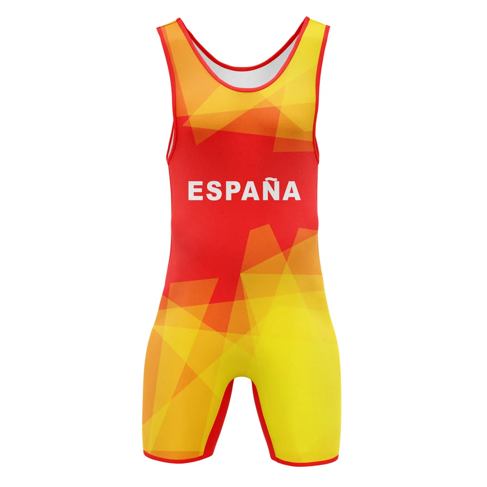 2026 Wrestling Singlet Suit Men's Leotard One Piece Sleeveless Undershirt GYM Triathlon Fitness Singlet Powerlifting Bodysuit image 5