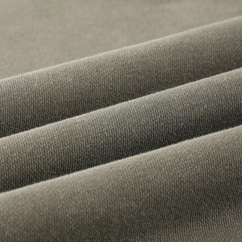 Clothing Man T-shirt Vintage Turn-down Colla Oversized Retro High Street Style Cotton Daily Casual Clothes Men's Long Sleeve Tee