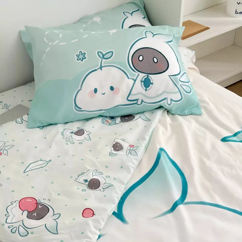Honkai: Star Rail Venti Bedding Anime Merchandise Cartoon Bedding Creative Bed Sheet Duvet Cover Pillowcase Four-piece Set view 3