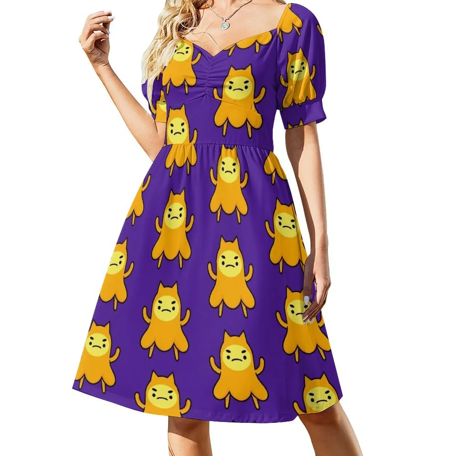 

Clickyclaws Short-Sleeved Dress women's summer dresses 2025 cute dress women's evening dresses dress women summer 2025