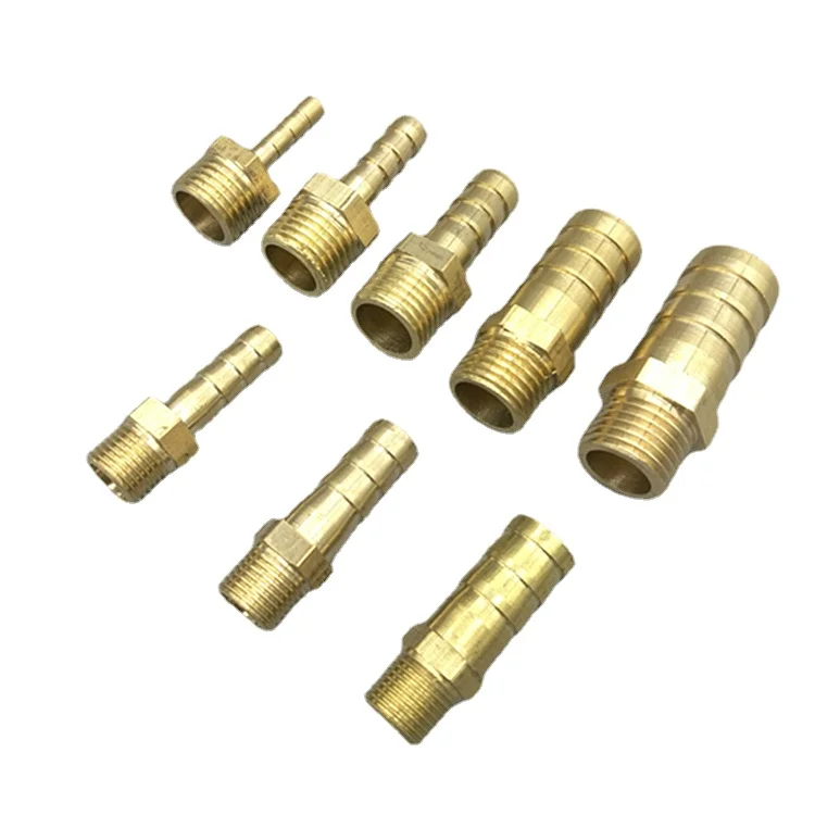 Brass Pipe Fitting 4mm 6mm 8mm 10mm 12mm 19mm Hose Barb Tail 1/8