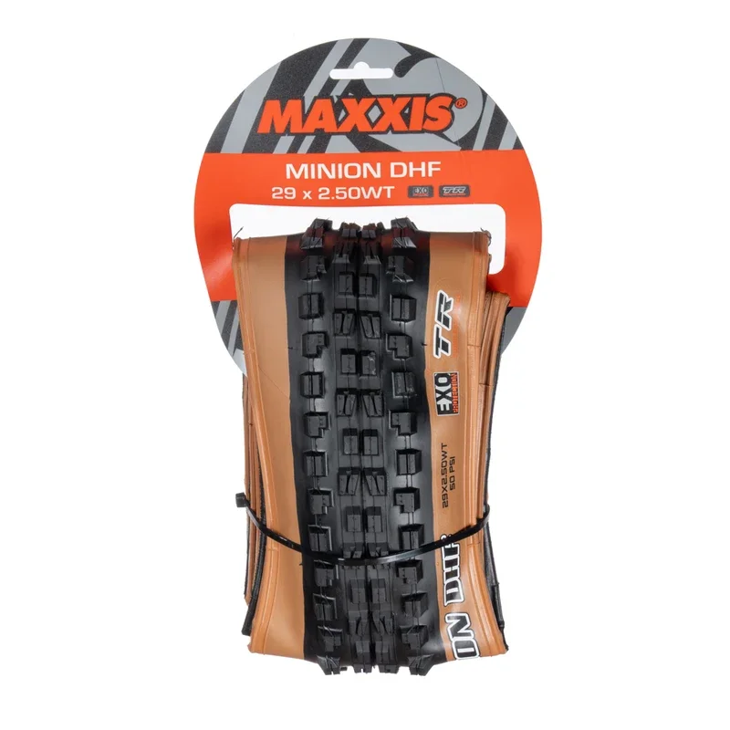 MAXXIS MINION DHF 29X2.50WT 63-622 MOUNTAIN BICYCLE TIRE OF MTB BIKE TYRE DH FR 29x2.50