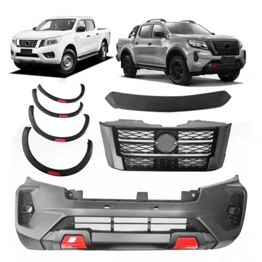 Body Kits Fit For  NAVARA NP300 2015-2019 To 2021 Dream Garage Facelift