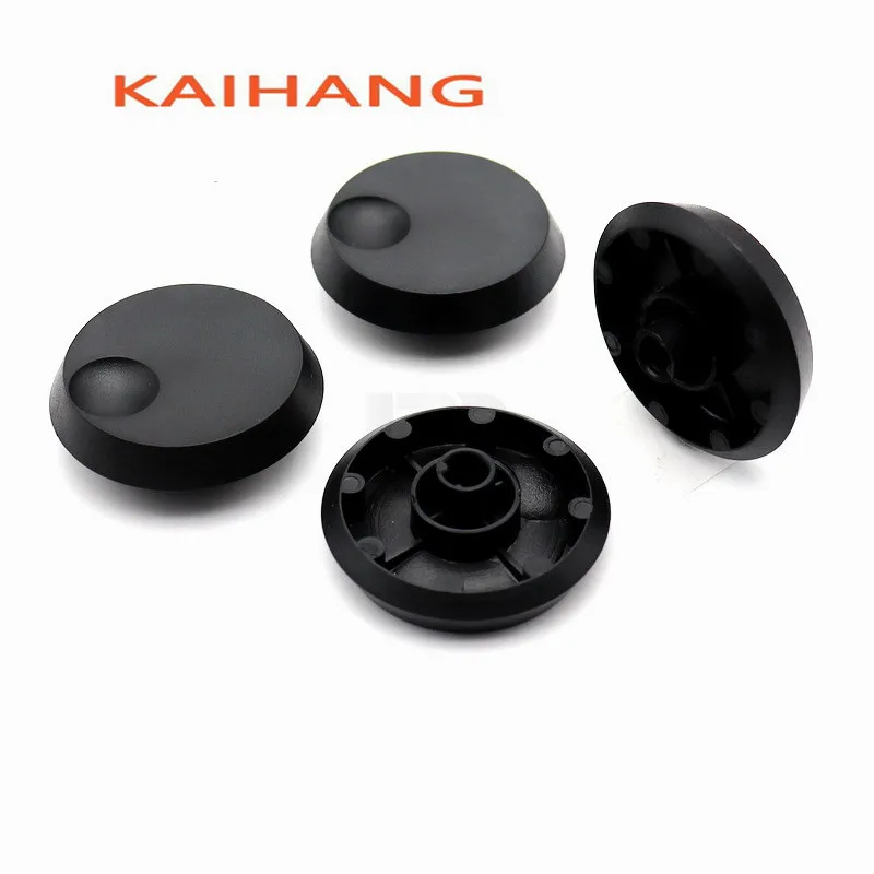 5PCS Plastic Knob Cap Diameter 40mm Height 13.5mm Potentiometer Encoder Knob cap Amplifier volume knob cap D Axis Inner Hole 6MM