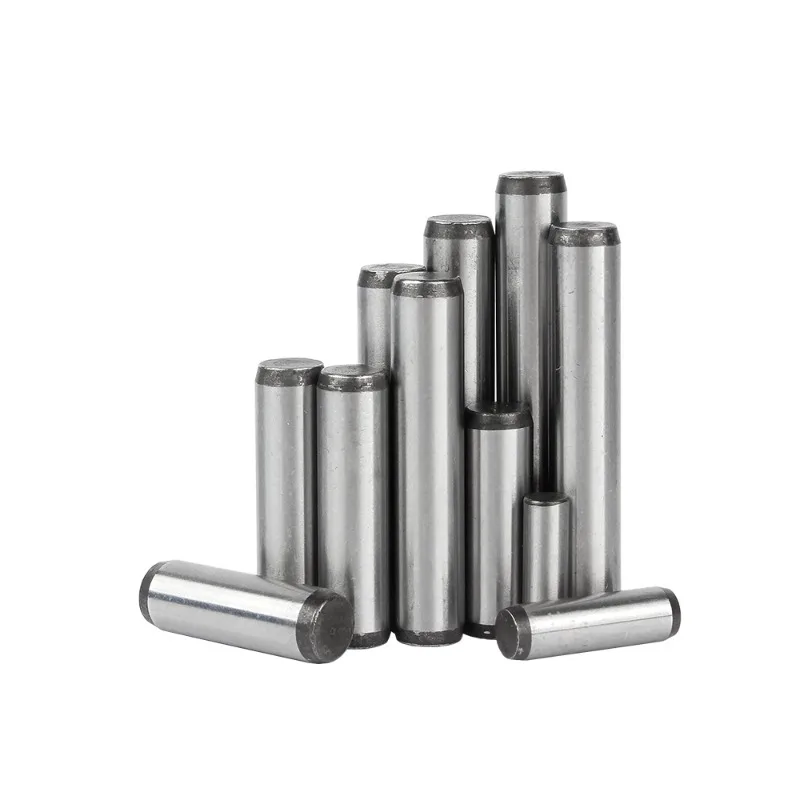 دبابيس وتد أسطوانية صلبة 45 # الصلب عالية القوة كوينش تصلب الصلب المعادن الثابتة الموازية دبوس M3 M4 M5 M6 M8 #5