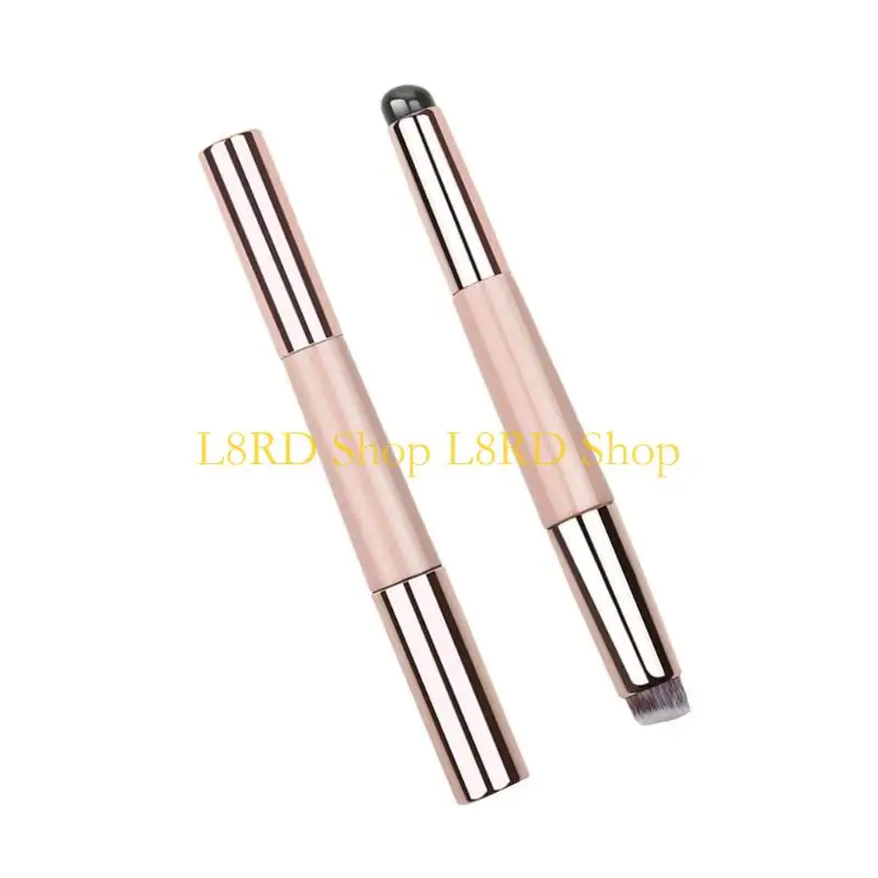 L8RD 2 in 1 Lipstick Applicator Silicone Lip Brush Double Ended Concealer Brush