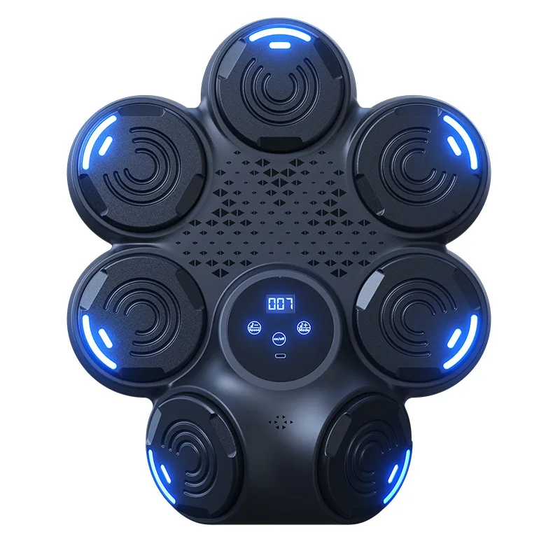 2026 Smart Vertical Music Boxing Machine Home Training Wall Target Electronic Indoor Punching Bag Adults Children Sanda Equipmen - view 4