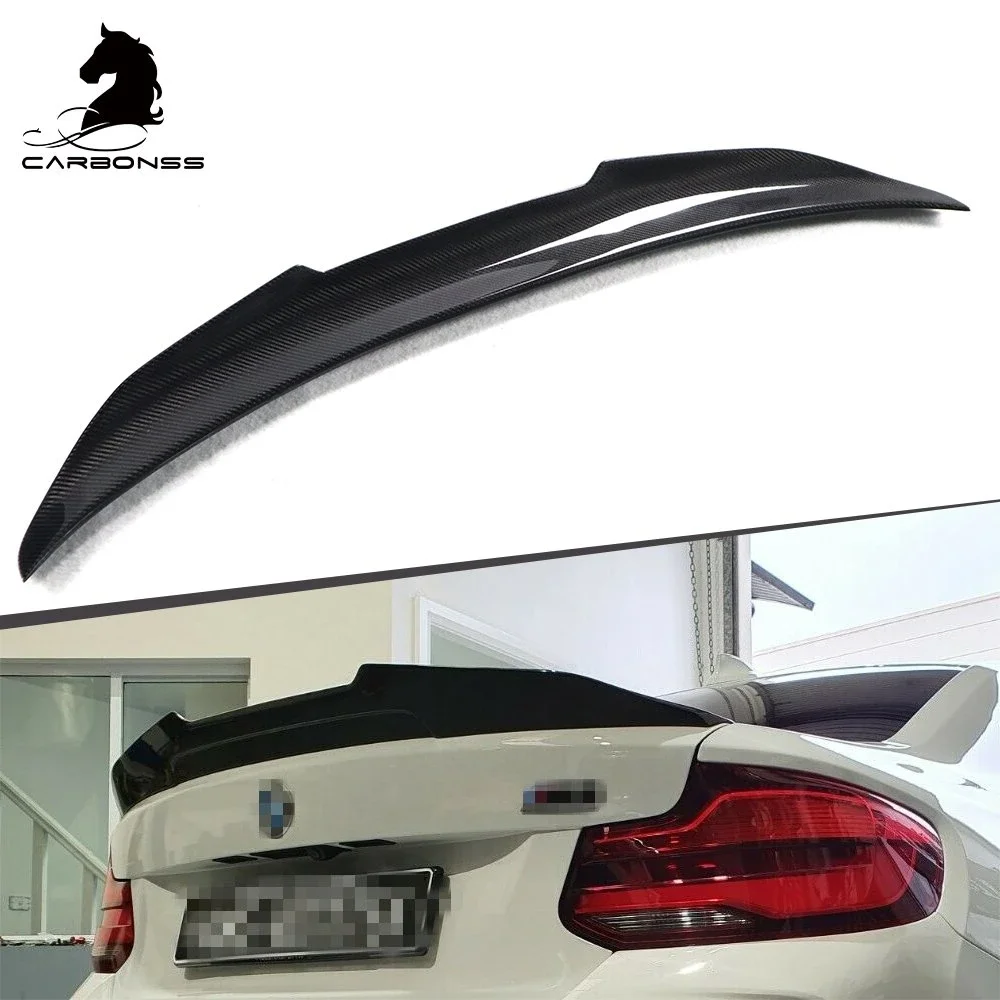 

2 Series F22 Carbon Fiber Rear Wing Ducktail Spoiler