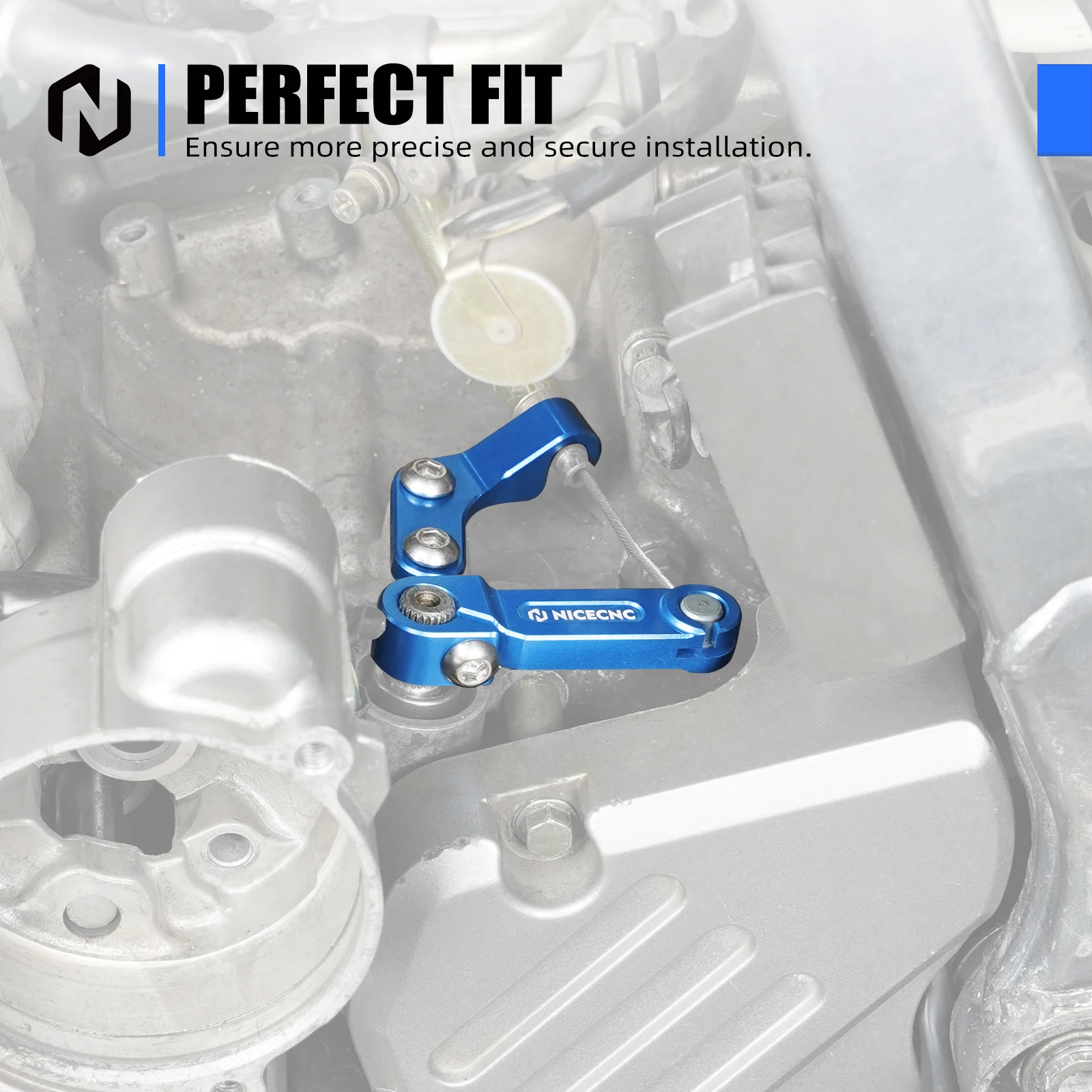 NICECNC Clutch Arm Lever Bracket For Suzuki DRZ400 DR-Z400 DRZ 400
