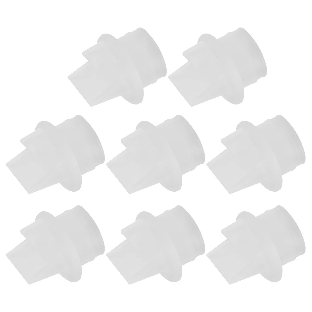 8 قطعة مضخة الثدي صمام منقار البط قطع غيار سيليكون لملحقات المضخة اليدوية الكهربائية تدفق الحليب السلس #2