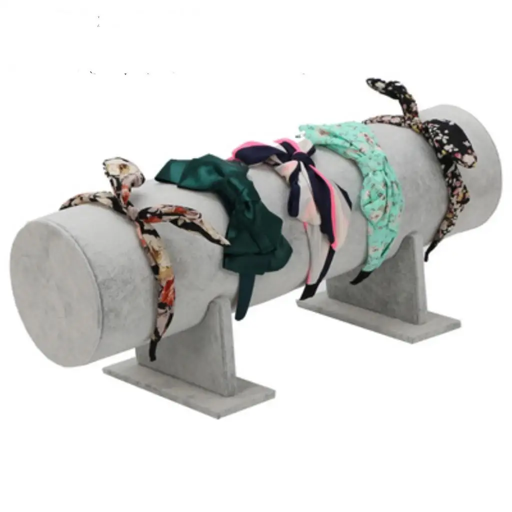 رف على شكل حرف T لعرض تخزين منظم المجوهرات لعصابة الرأس وعصابة الرأس #2