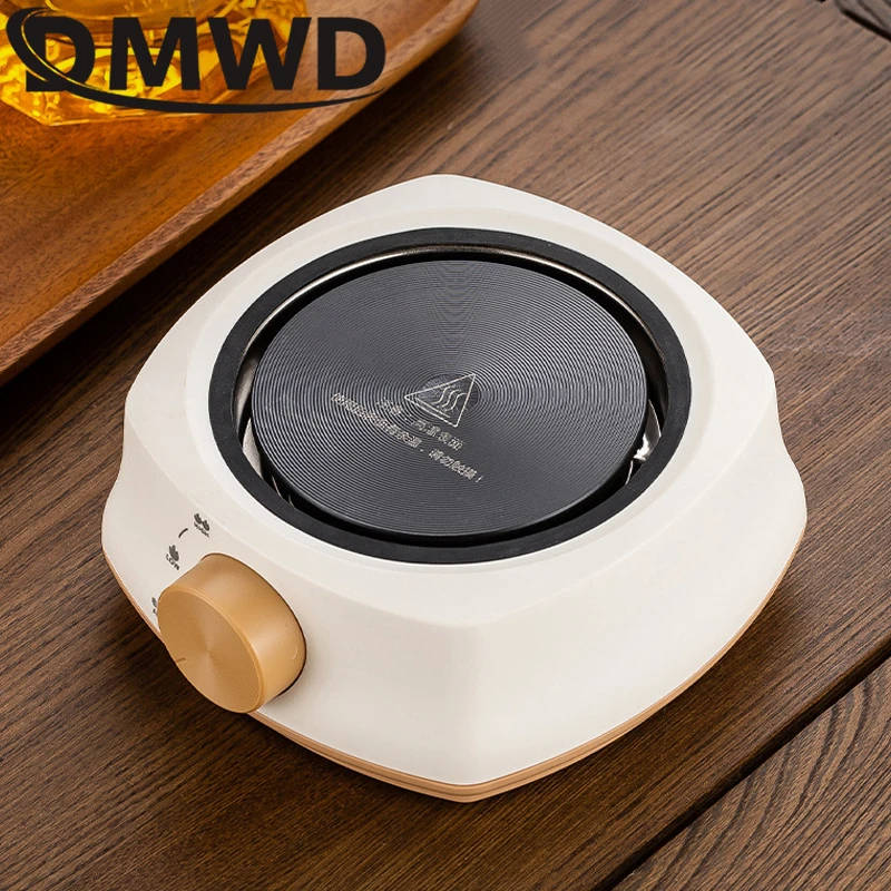 DMWD Mini Electric Stove Water Boiler Cooking Plate 800W Tea Pot Multifunctional Coffee Tea Heater Warmer Heating Furnace