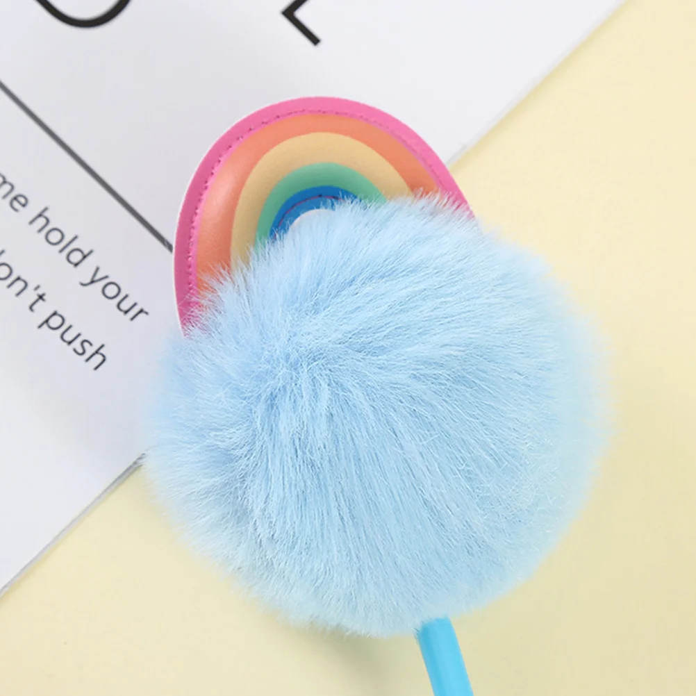 

5 Pcs Ballpoint Pen Pens Adorable Hairball Cartoon Colorful Cute Writing