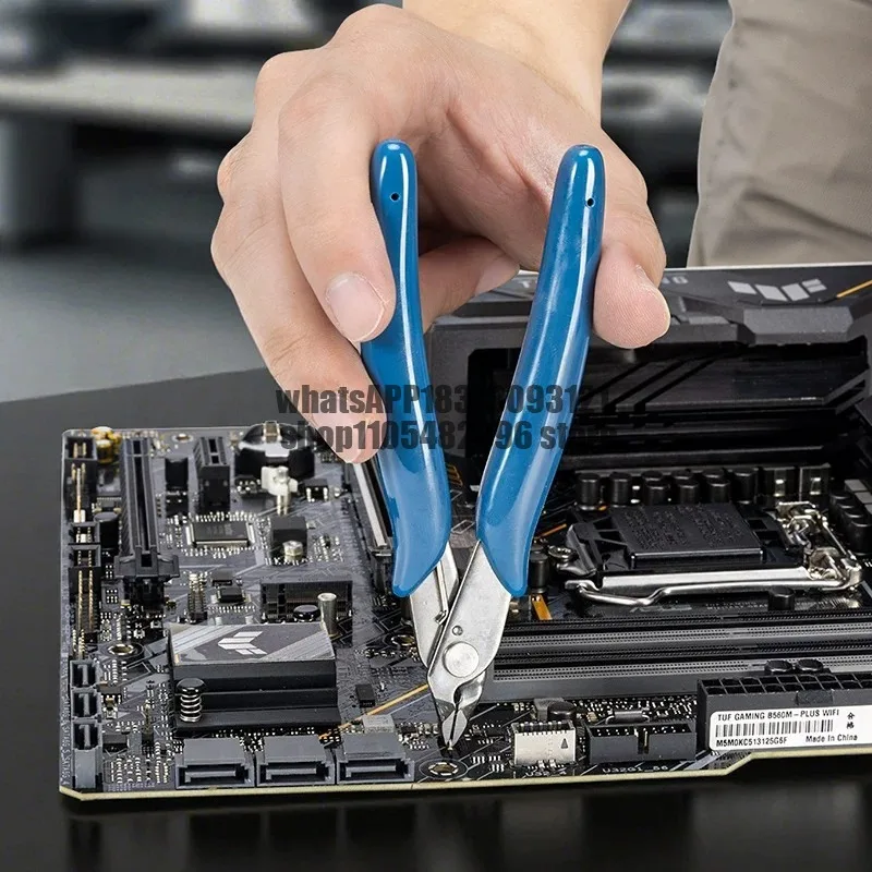 Electronic shear pliers 4 inch 5 inch diagonal pliers mini model trimming electronic shear partial electrical pliers tools