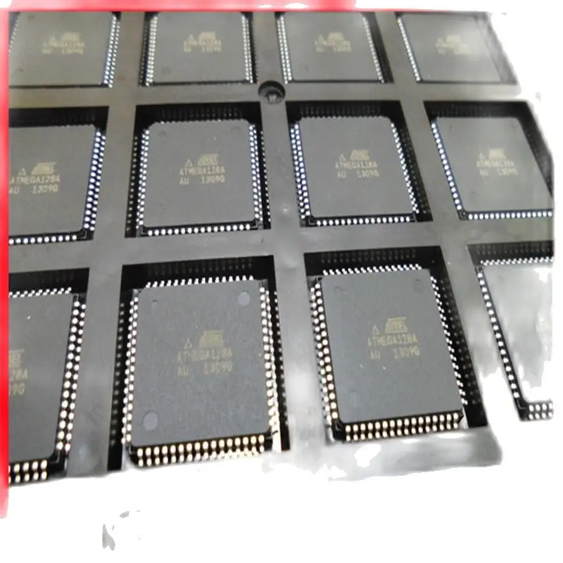 ATMEGA128A حزمة متحكم ATMEGA128A-AU الأصلية الجديدة ATMEGATQFP64
