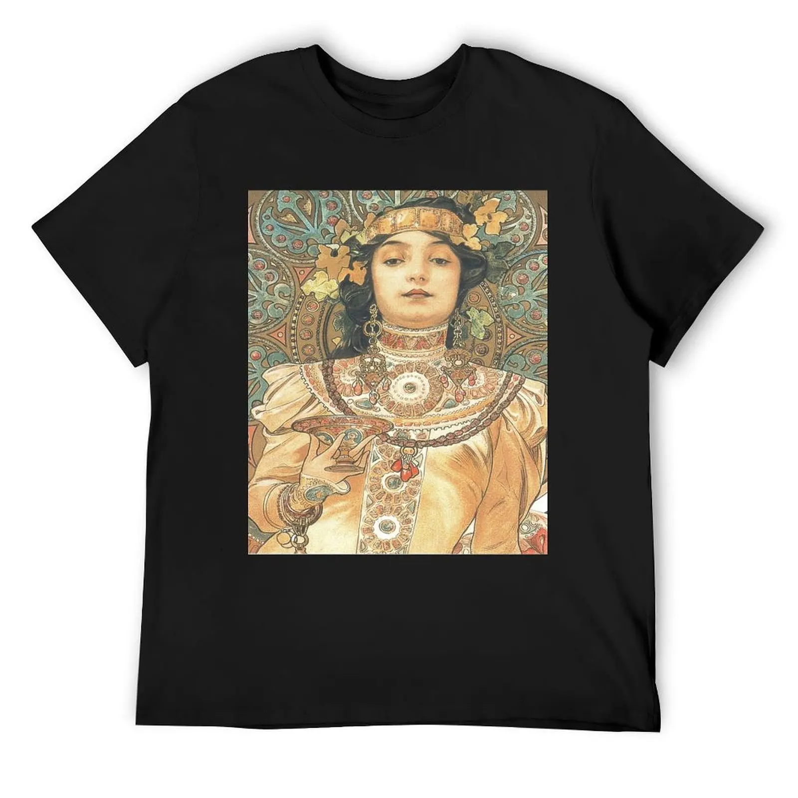 alfons mucha - alphonse mucha T-Shirt essential t shirt summer clothes plus sizes mens champion t shirts