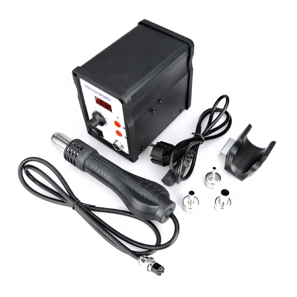 858D+ LED Digital Soldering Station 220V 700W ESD with PLC New Condition for Welding Industries