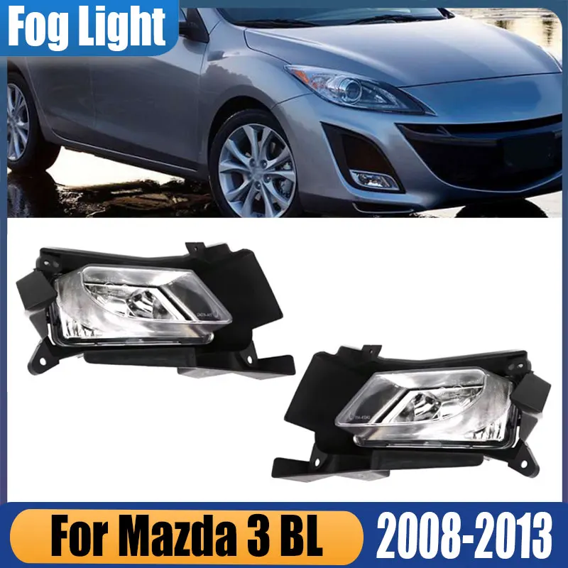 

For Mazda 3 BL 2008 2009 2010 2011 2012 2013 Auto Front Bumper Fog Lamp Signal Lamp Car light Assembly BFF4-51-680 BFF4-51-690