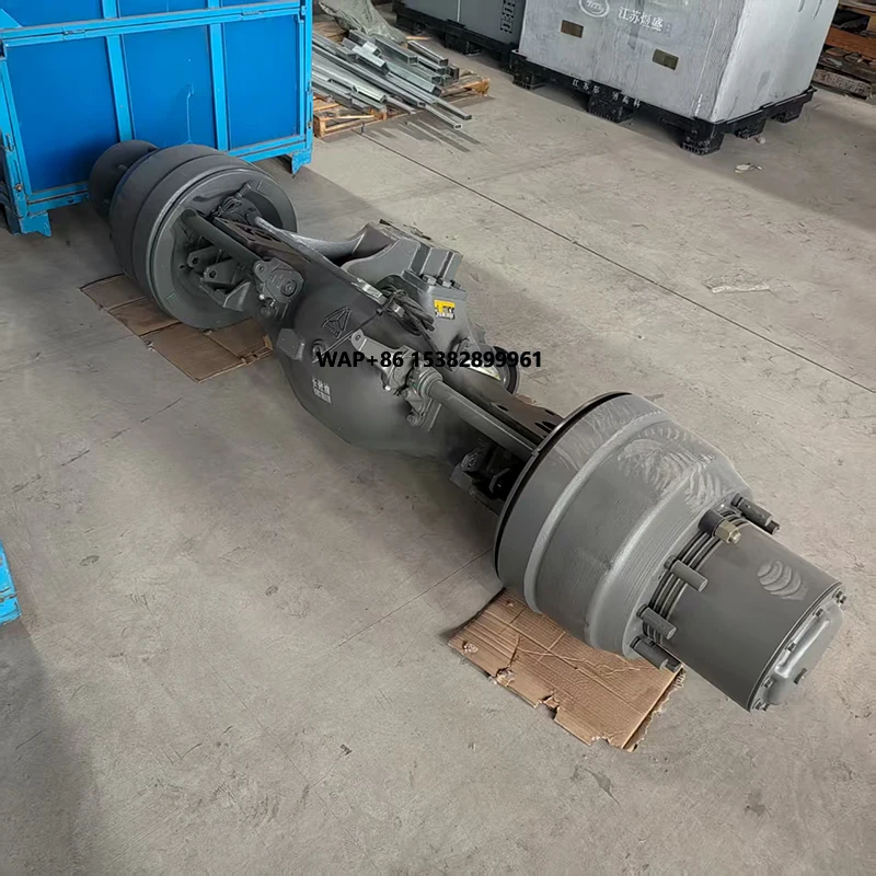 New SITRAK HOWO AC16 Rear Axle (Steel Bimetallic Wide Body Brake Drum) Truck Drivetrain Axle AH71981550220