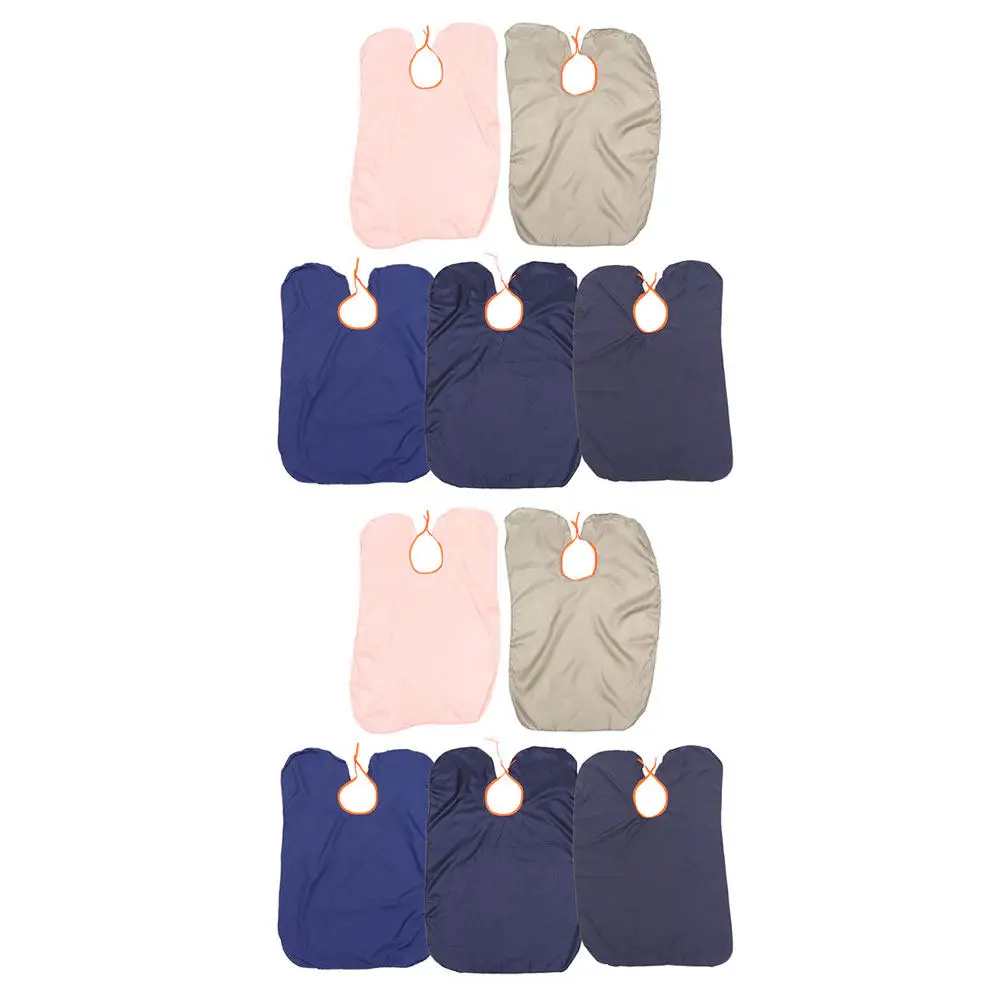 

10 шт. водонепроницаемых детских накидок для стрижки волос, легко складывающиеся, легкие, портативные, для использования в салонах и парикмахерских, детские салонные накидки