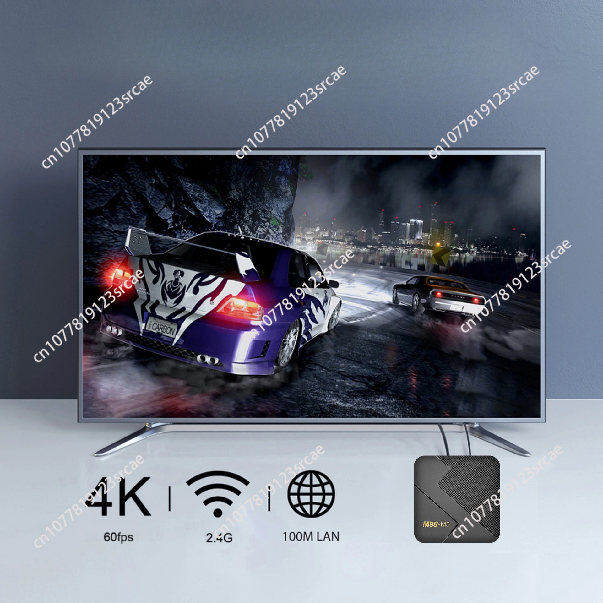 Set TV di rete Box WiFi Android Box Tvbox Bluetooth HD