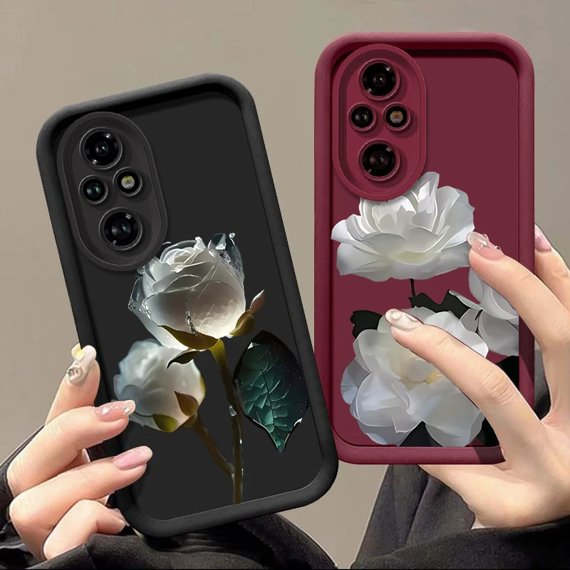 200 Bloom Flower New Sky Eye Phone Case For Honor 200 200Lite 50Pro 50 X40GT X7A X50i X8A X40i 90Lite 50SE X9A X30 9XPro Cover