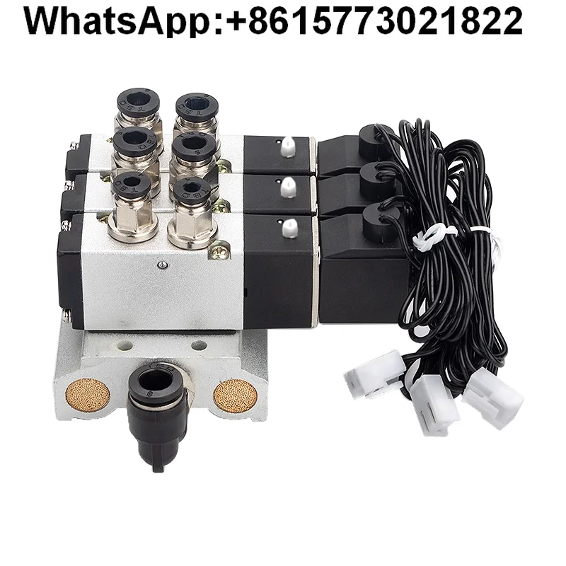 

4V110-06 Pattern machine Solenoid valve components Air valve Computer needle car, accessories Sewing machine parts