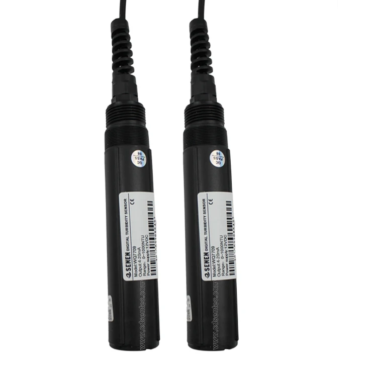 Industrial Water Turbidity/SS Analyzer Digital Optical Turbidity Meter Probe With Rs485 Modbus RTU Water Quality Sensor