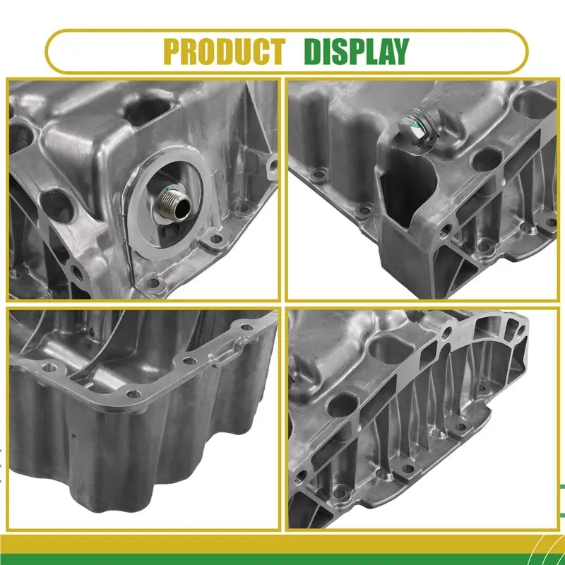 X39A-Motor Aluminium Ölwanne Sumpf 04C103603K 04C103603Q 04C103601C Für VW Seat Skoda Fabia Octavia 1,0 Ölwanne Shell