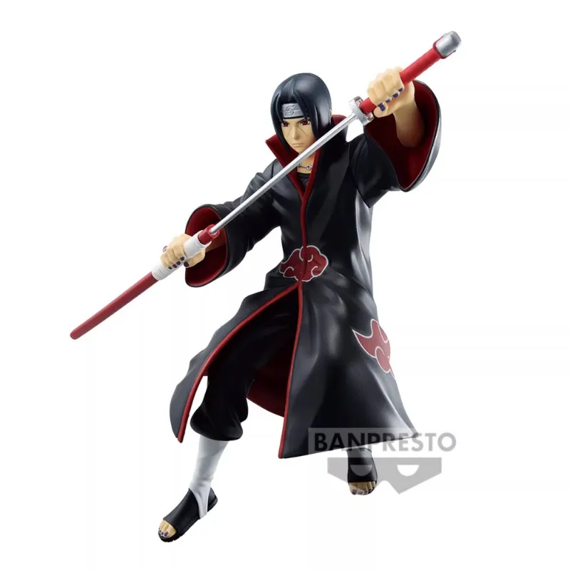 Bandai Original Banpresto NARUTO NARUTOP99 Uchiha Itachi PVC Anime Action Figure Model Collector Toy birthday christmas gift