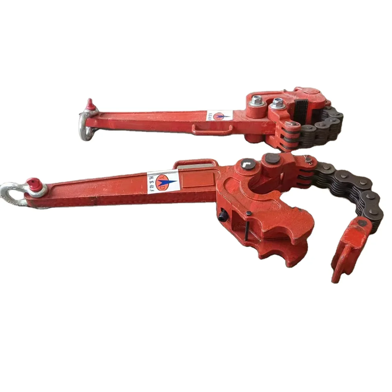 Chain block shackle pliers manual tong B type tong wrench with hydraulic HDD drilling tools