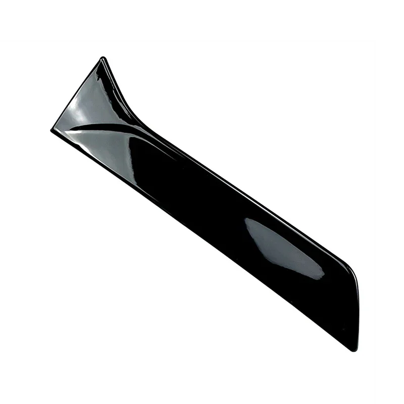 2Pcs Car Rear Window Side Wing Spoiler Glossy Black Exterior Parts for SEAT LEON 2013 2014 2015 2016 2017 2018 2019 2020 2021