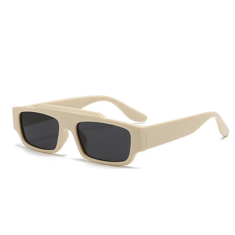 Neue Vintage Quadratische Sonnenbrille für Damen und Herren Marken-Rechteck-Sonnenbrille Ovale Brillen für Männer und Frauen