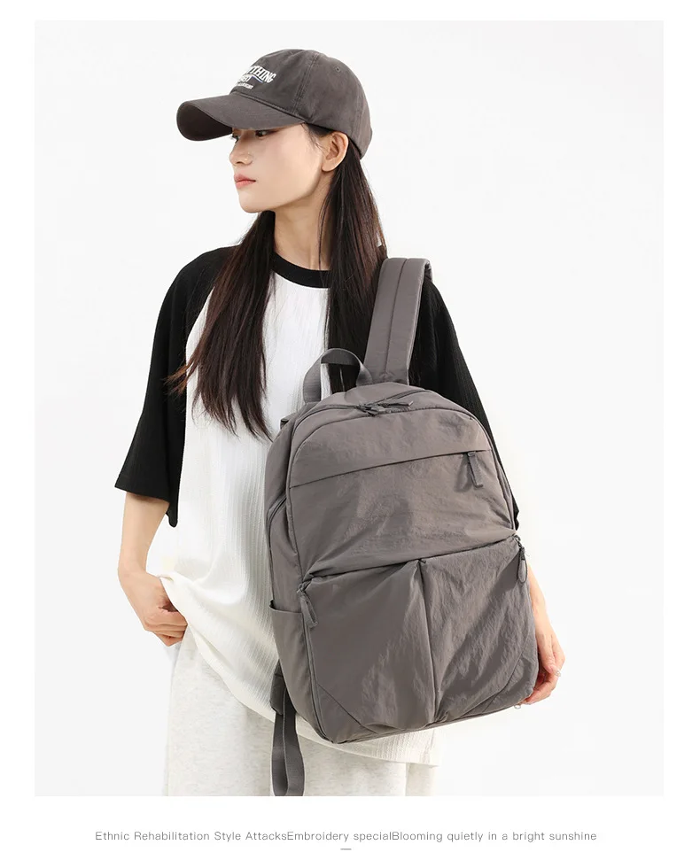 

Unisex Large-Capacity Backpack - Multi-Pocket, Versatile for Travel/School/Laptop - New Fashion Style