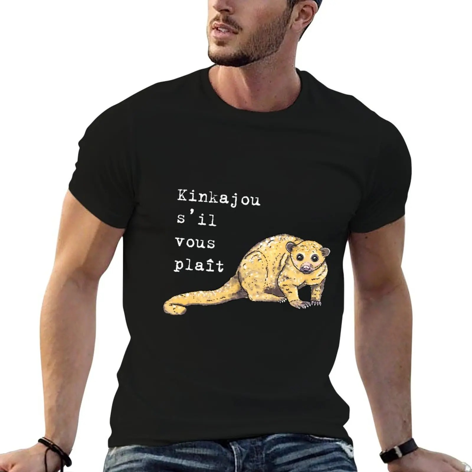 Kinkajou - Animal series T-Shirt vintage clothes quick-drying heavyweights customizeds mens shirts graphic tee