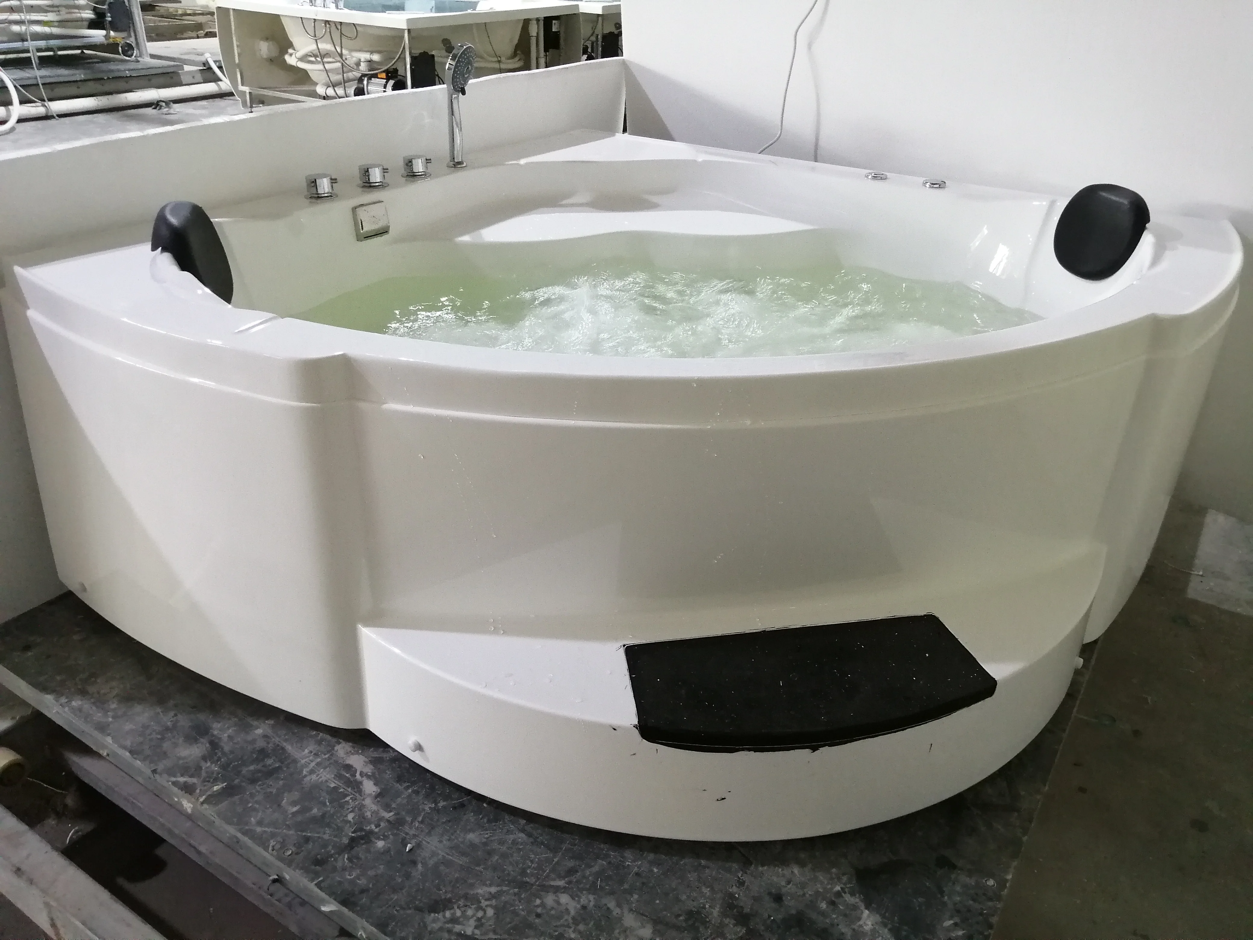 2 شخص منازل جاهزة Jackuzi توفير الطاقة حوض استحمام ساخن Piscine Jakuzzi Vasca حوض استحمام زاوية #4